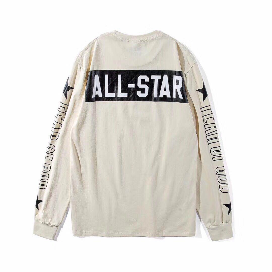 Лонгслив Fear Of God All Star "White" фото № 2