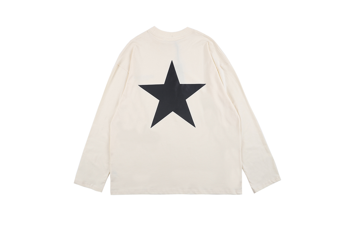 Лонгслив Fear Of God Big Star "White" фото № 2