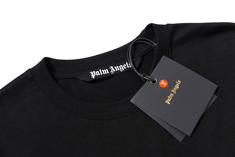 Лонгслив Palm Angels Docked Crocodile Print "Black" фото № 5