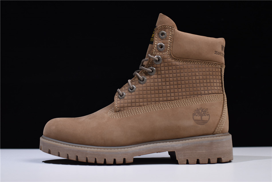 Ботинки WTAPS x Timberland 6 Premium "Solar Beige" фото № 4