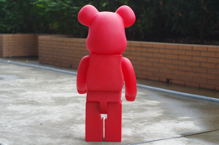 Игрушка BEARBRICK 1000% Red Bear "Red" фото № 6
