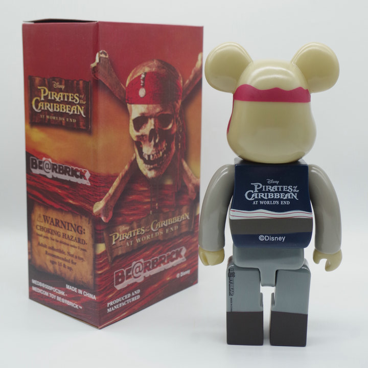 Игрушка BEARBRICK 400% Pirates Of The Caribbean "Beige" фото № 3