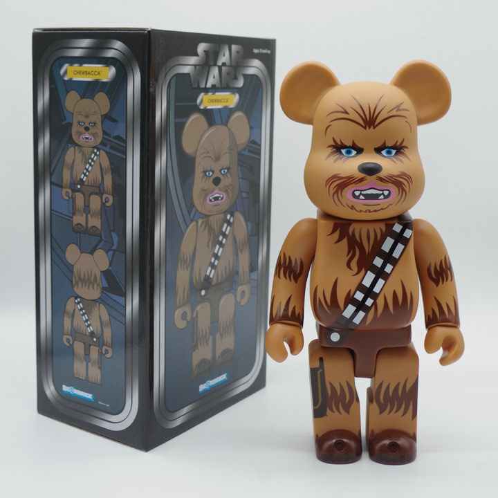 Игрушка BEARBRICK 400% Chewbacca "Brown" фото № 2
