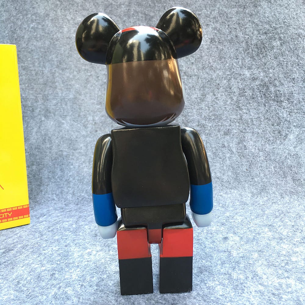 Игрушка BEARBRICK 400% Chinese Zombie "Black/Blue" фото № 4