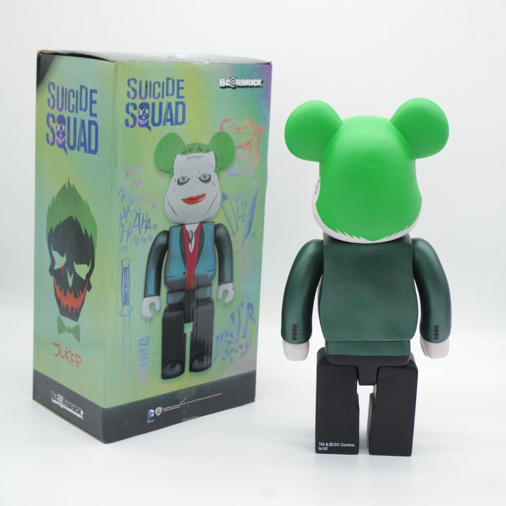 Игрушка BEARBRICK 400% Joker "Exlusive Green" фото № 2