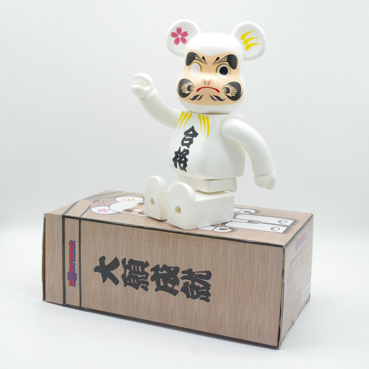 Игрушка BEARBRICK 400% Chinese New Year "White" фото № 2