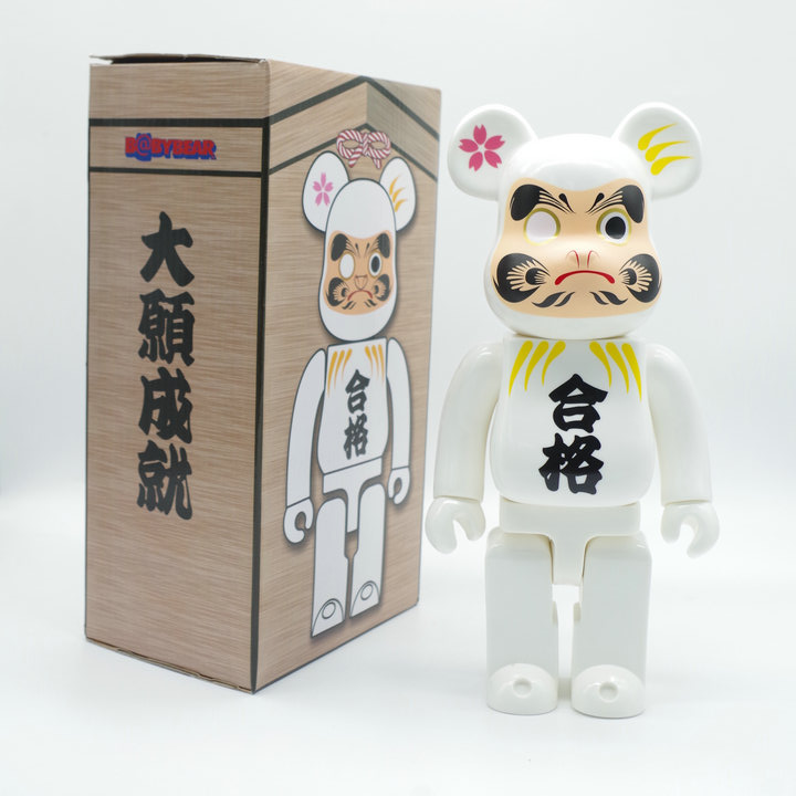 Игрушка BEARBRICK 400% Chinese New Year "White" фото № 3