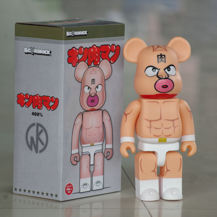 Игрушка BEARBRICK 400% Kunnikuman "Light Brown" фото № 2