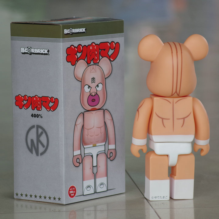 Игрушка BEARBRICK 400% Kunnikuman "Light Brown" фото № 3