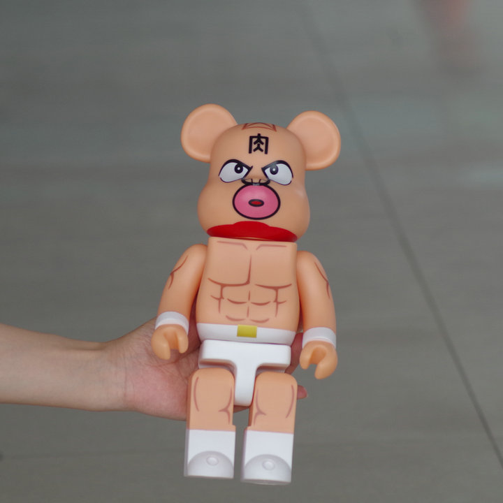Игрушка BEARBRICK 400% Kunnikuman "Light Brown" фото № 6
