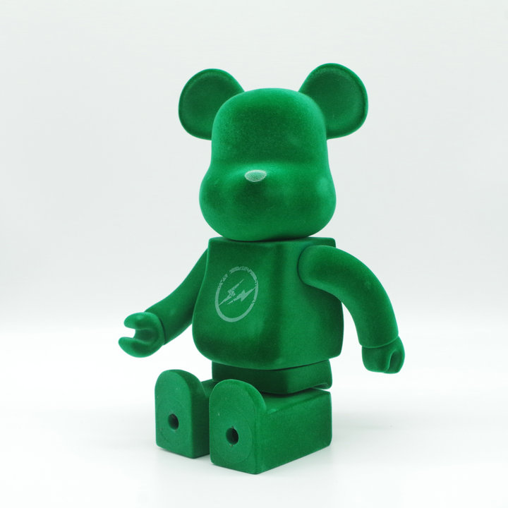 Игрушка BEARBRICK 400% Fragment Design The Park "Green" фото № 4