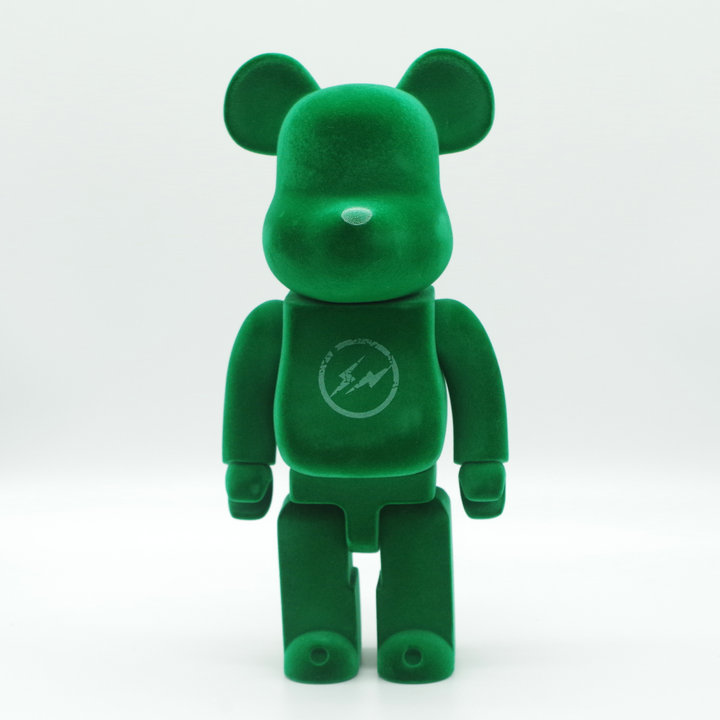 Игрушка BEARBRICK 400% Fragment Design The Park "Green" фото № 5