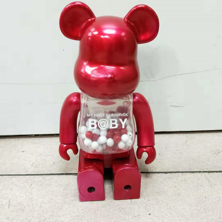 Игрушка BEARBRICK 400% My First Baby SJ50 "Red" фото № 4