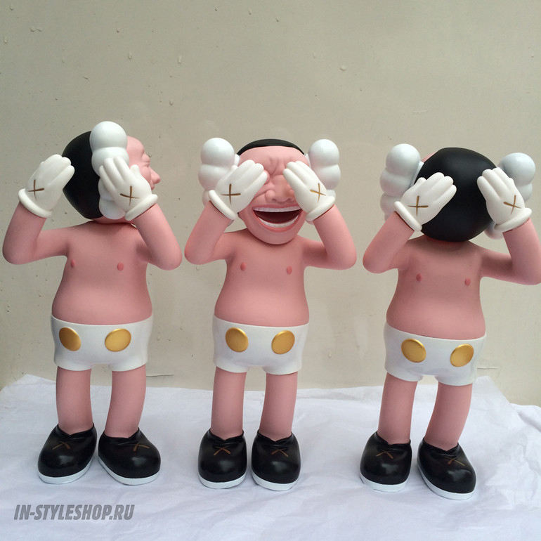 Игрушка KAWS x Yue Minjun MOT "Joked" фото № 2