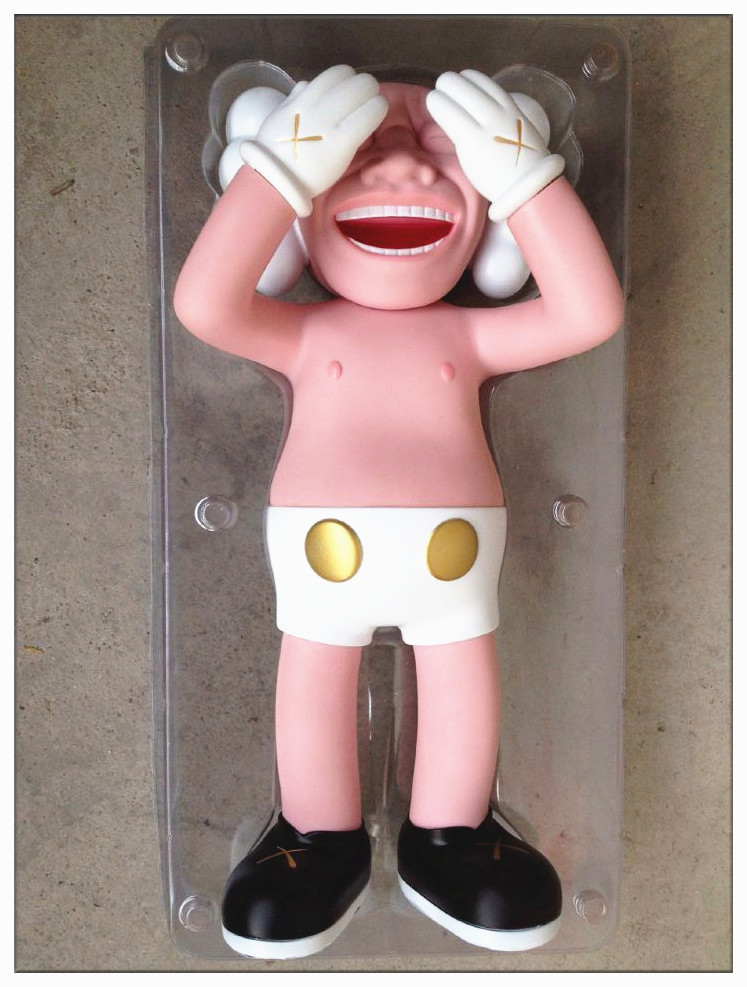 Игрушка KAWS x Yue Minjun MOT "Joked" фото № 6