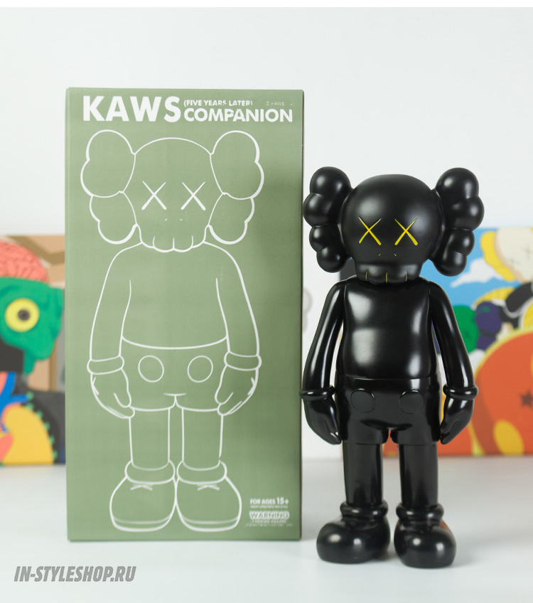 Игрушка Kaws Little Companion Open Edition "XX Black" фото № 2