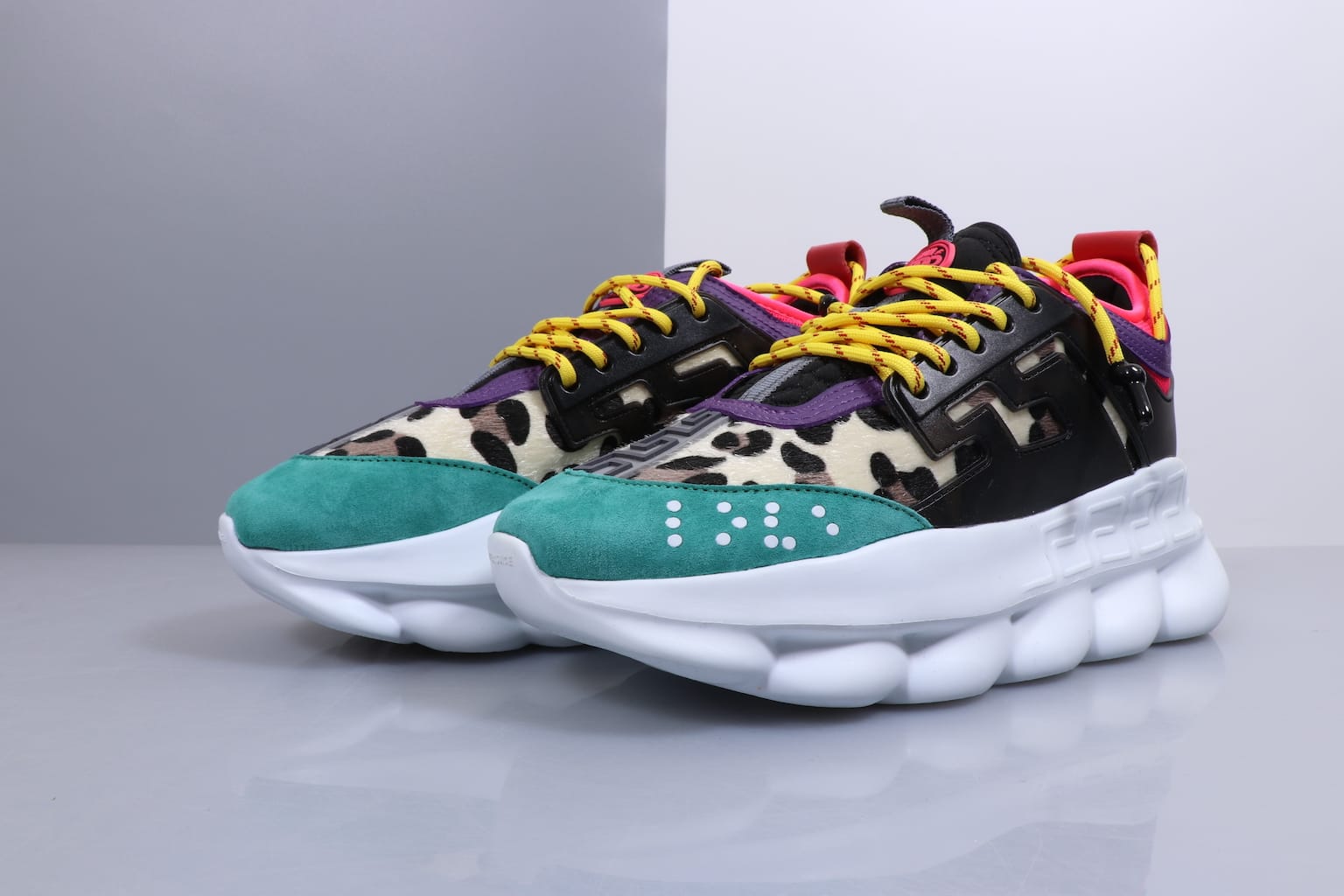 Versace Chain Reaction "2 Chainz Leopard" фото № 2