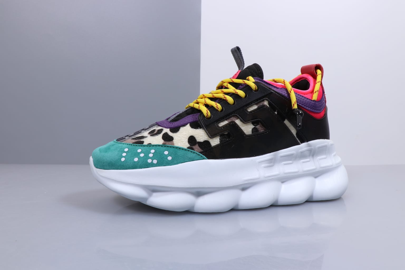 Versace Chain Reaction "2 Chainz Leopard" фото № 7