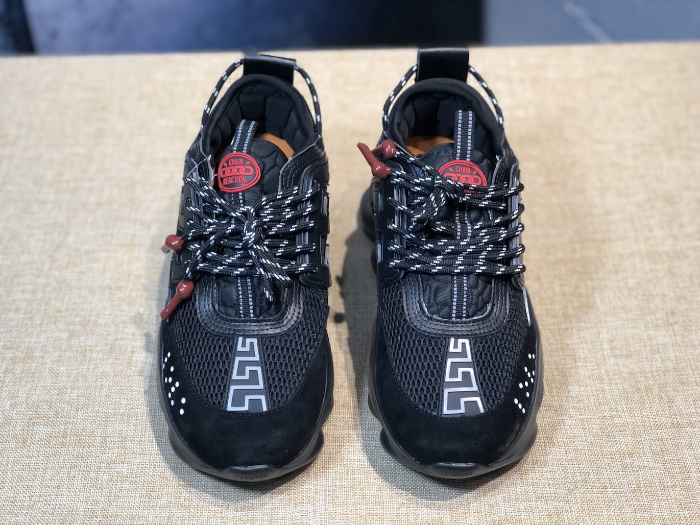 Versace Chain Reaction "All Black" фото № 8