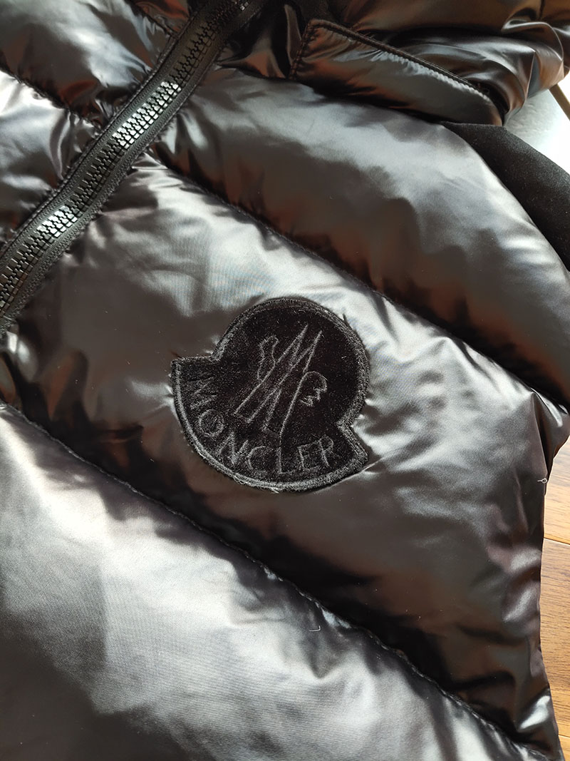 Жилетка Moncler Black Embroidery Label "Black" фото № 4