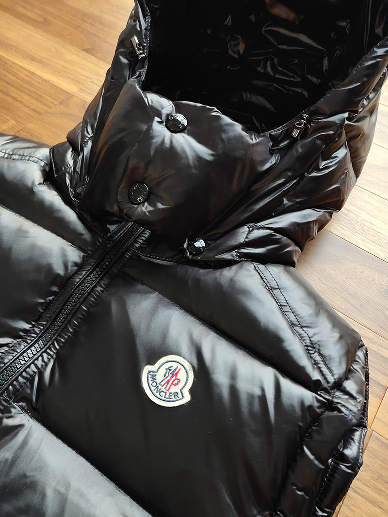 Жилетка Moncler White Embroidery Label "Black" фото № 5