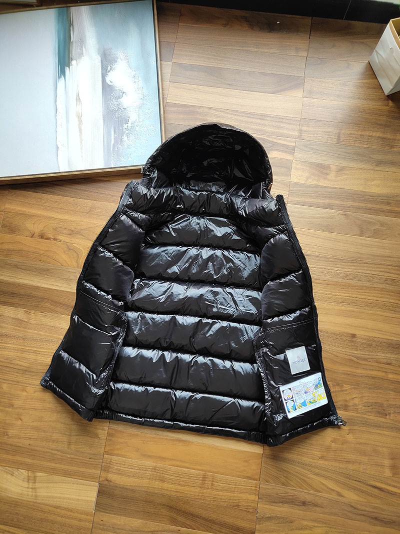 Жилетка Moncler White Embroidery Label "Black" фото № 7