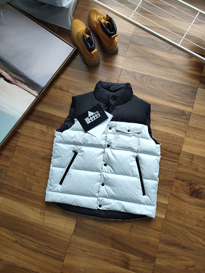 Жилетка Moncler Moxxxer Fxxxx "Black/White" фото № 2