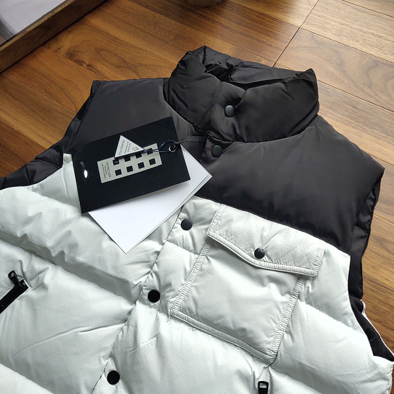 Жилетка Moncler Moxxxer Fxxxx "Black/White" фото № 3