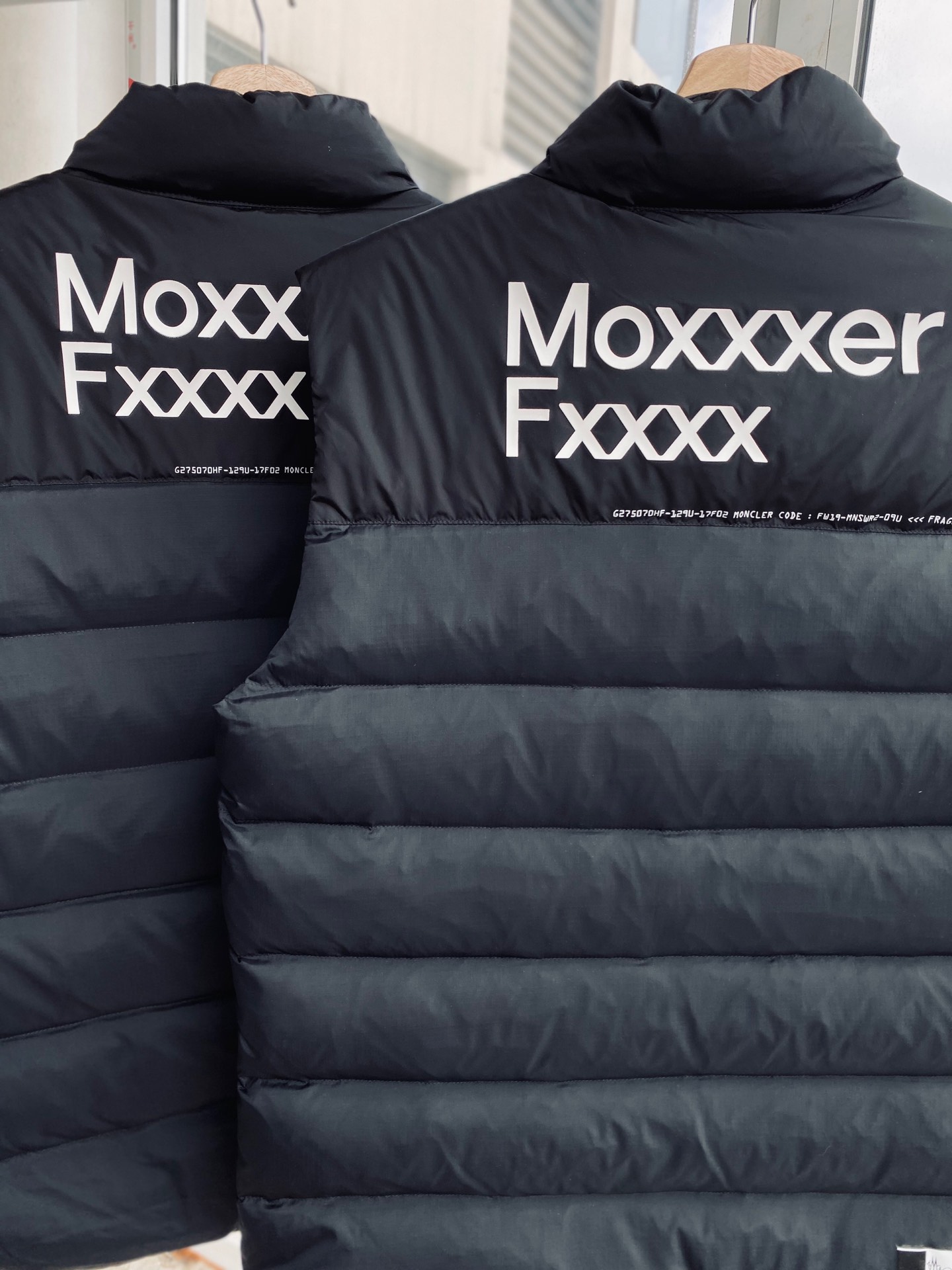 Жилетка Moncler Moxxxer Fxxxx "Black" фото № 5