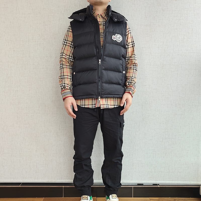 Жилетка Moncler Embroidery Logo "Black" фото № 4