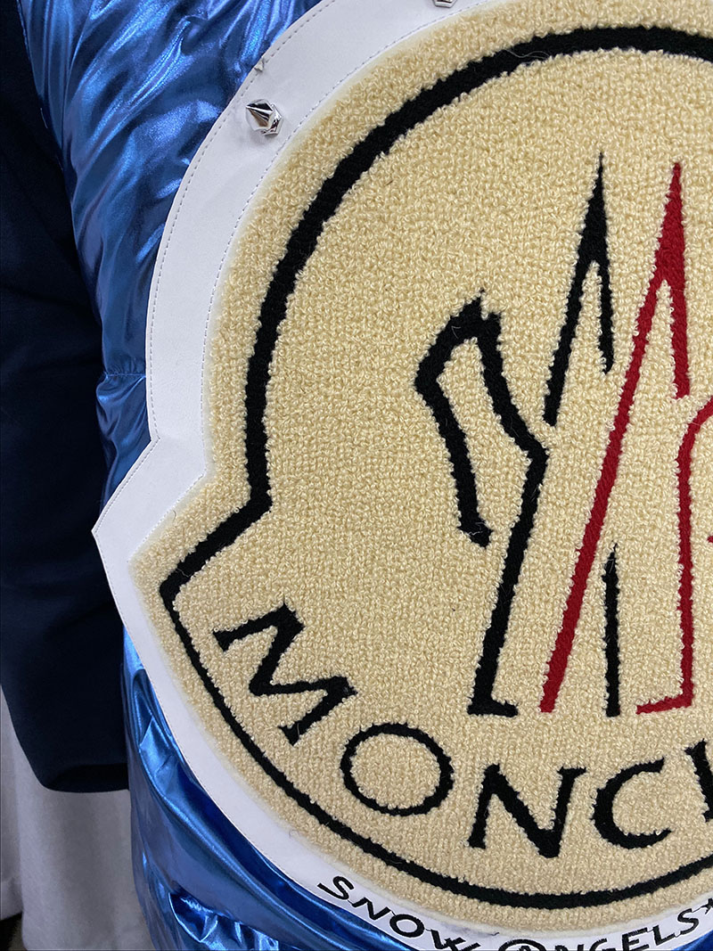 Жилетка Moncler x Palm Angles Big Label "Black/Blue" фото № 7