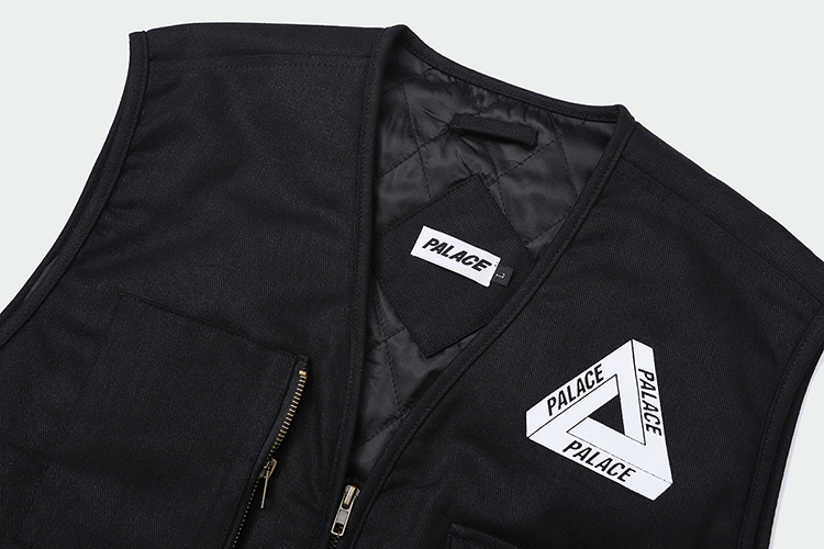 Жилетка Palace Logo "Black" фото № 3