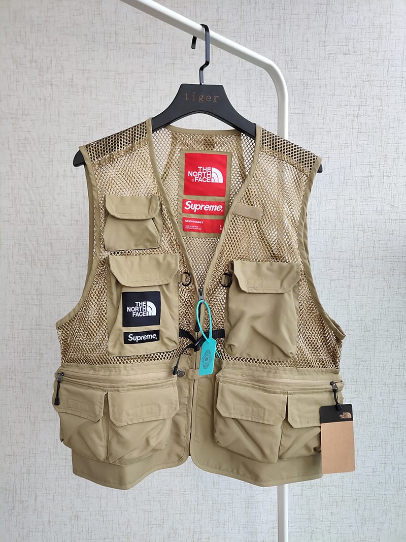 Жилетка Supreme x The North Face Cargo Vest "Gray" фото № 4