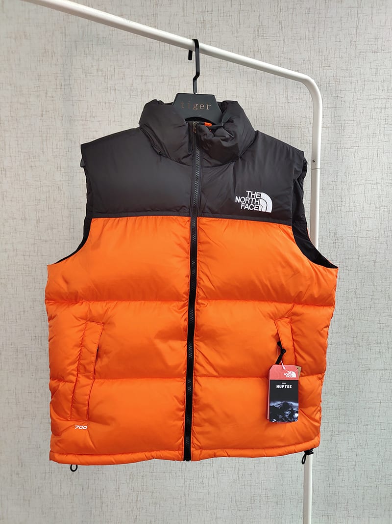 Жилетка The North Face Embroidery Logo "Orange/Black" фото № 2