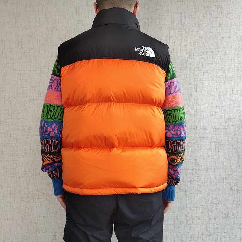 Жилетка The North Face Embroidery Logo "Orange/Black" фото № 4