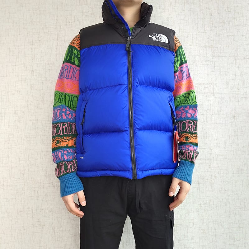 Жилетка The North Face Embroidery Logo "Blue/Black" фото № 6