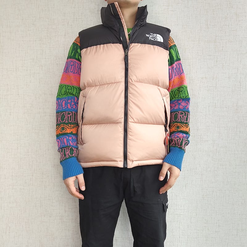 Жилетка The North Face Embroidery Logo "Pink/Black" фото № 6