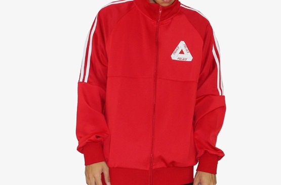 Олимпийка Palace Three Bars In Sports School Uniforms "Red" фото № 2