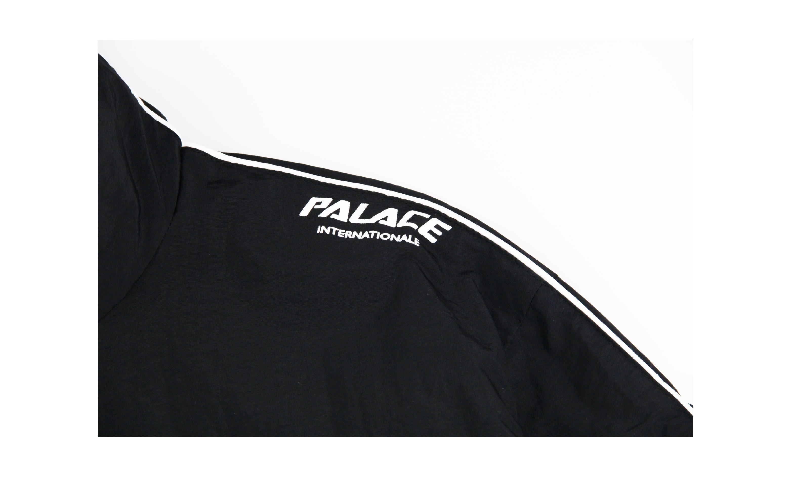 Олимпийка Palace Triangle Print Zipper "Black" фото № 4