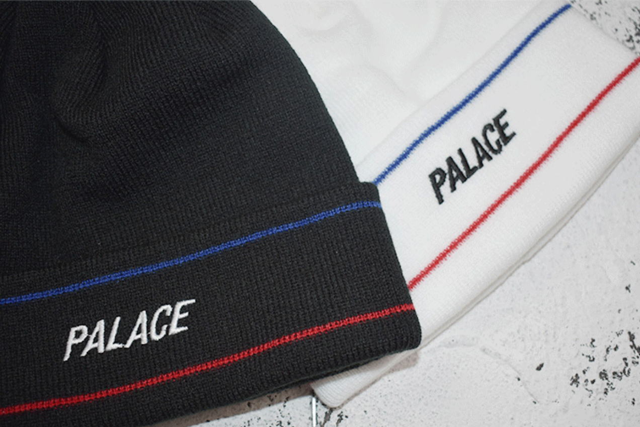 Зимняя шапка Palace Lines "White" фото № 4