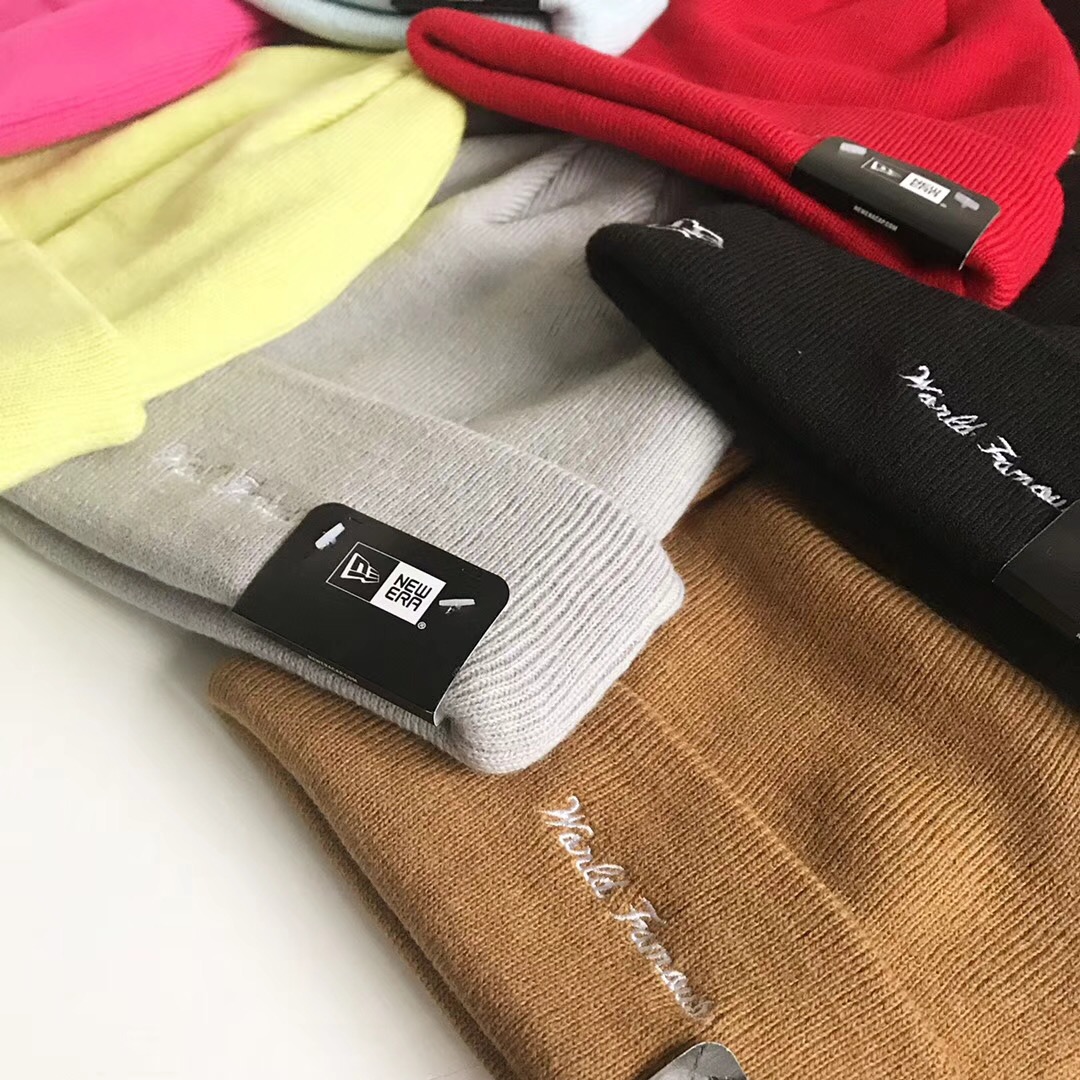 Зимняя шапка Supreme New Era Box Logo "Black" фото № 3