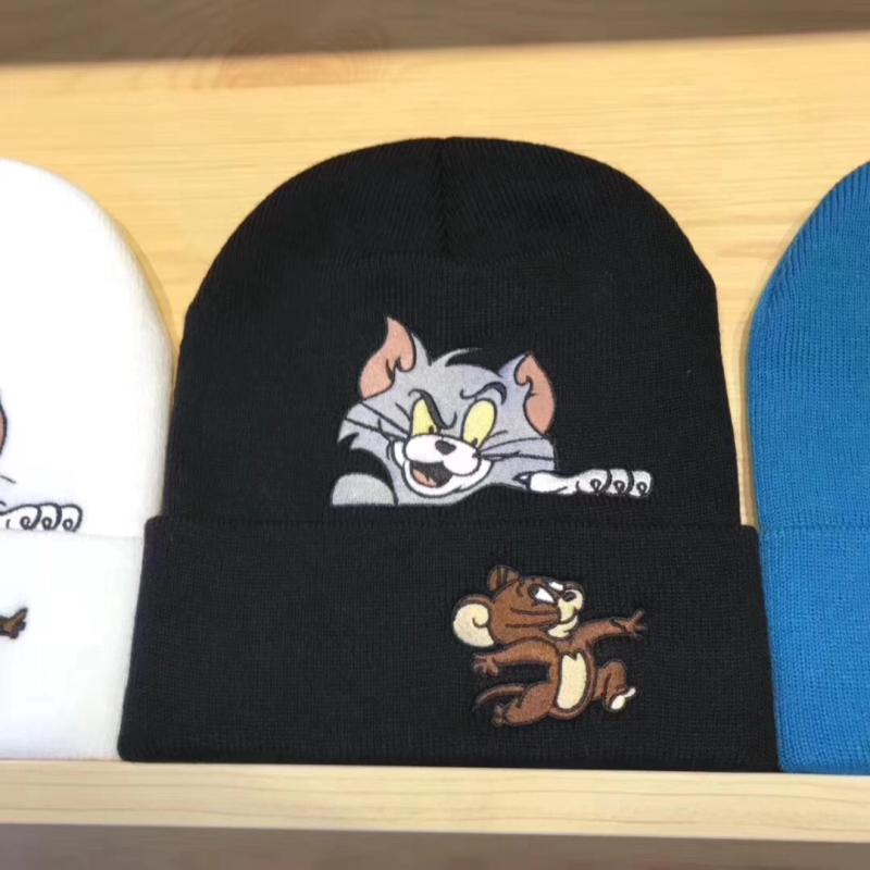 Зимняя шапка Supreme Tom and Jerry "Black" фото № 2