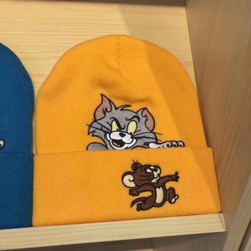 Зимняя шапка Supreme Tom and Jerry "Yellow" фото № 2