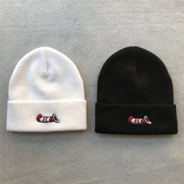 Зимняя шапка Supreme Cat In The Hat "Black" фото № 2