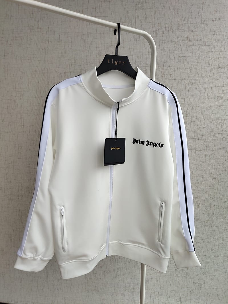 Олимпийка Palm Angels Small Logo "White" фото № 3