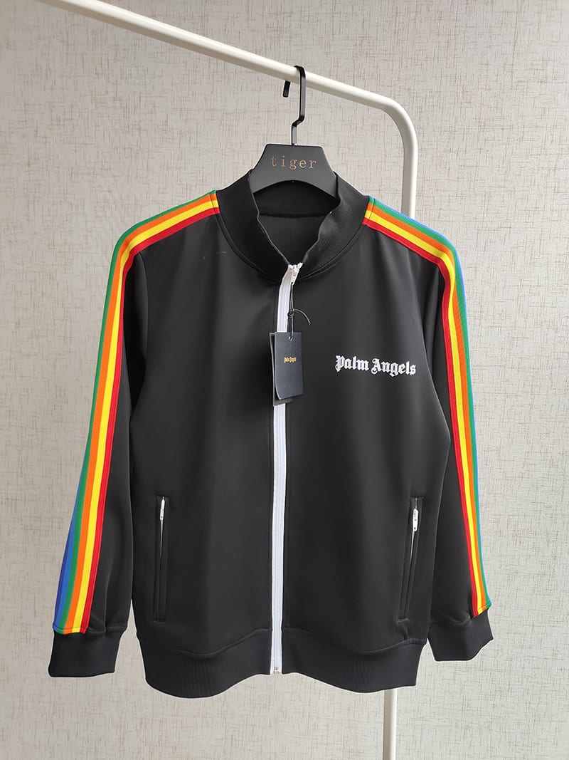 Олимпийка Palm Angels Small Logo "Rainbow/Black" фото № 2