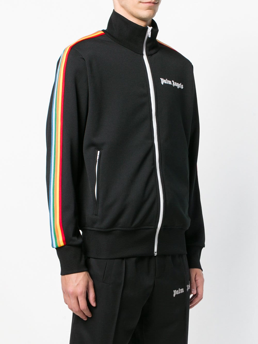 Олимпийка Palm Angels Small Logo "Rainbow/Black" фото № 3