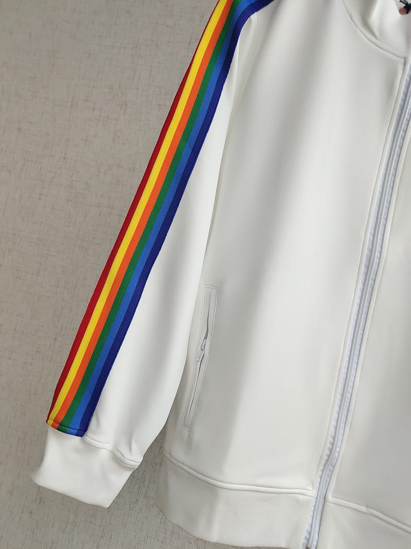 Олимпийка Palm Angels Small Logo "Rainbow/White" фото № 6