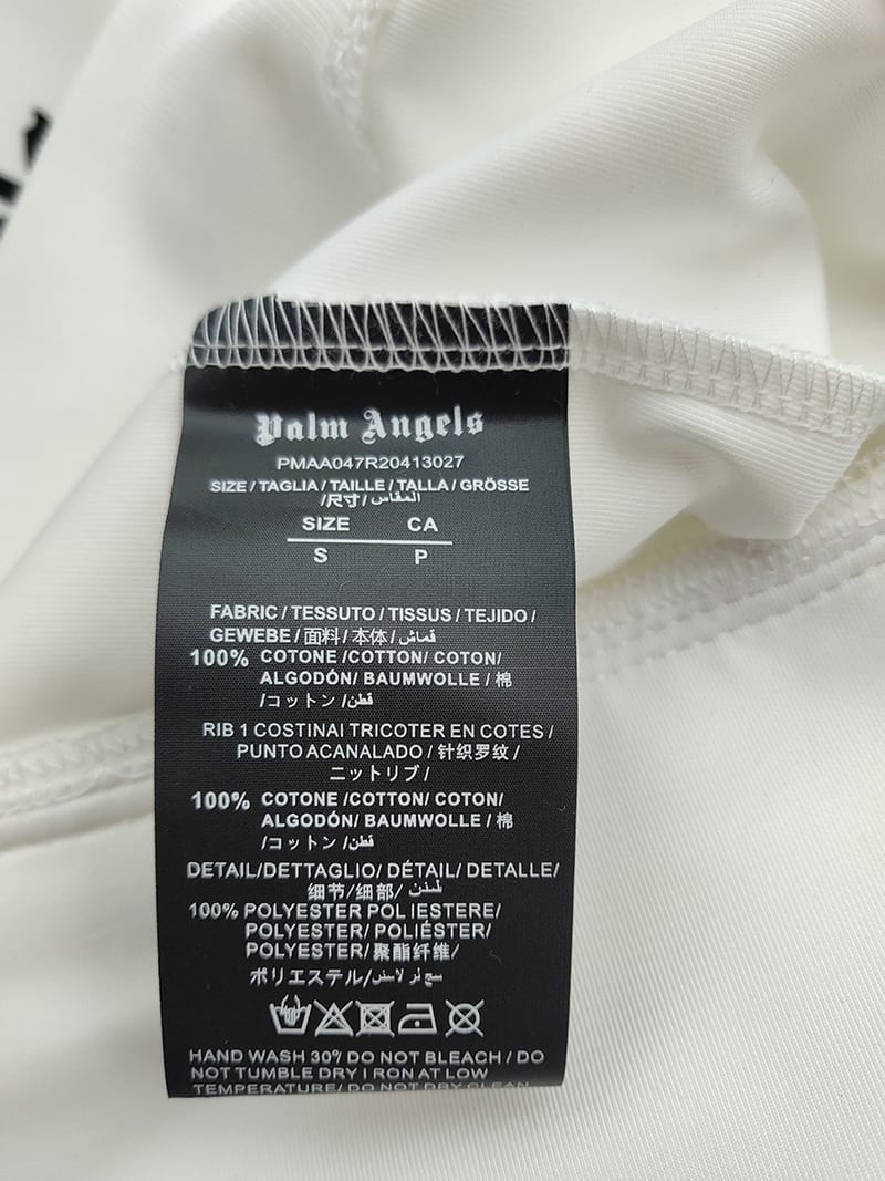 Олимпийка Palm Angels Small Logo "Rainbow/White" фото № 8