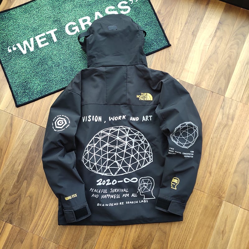 Демисезонная Куртка Supreme x The North Face Vision Work And Art "Black" фото № 8